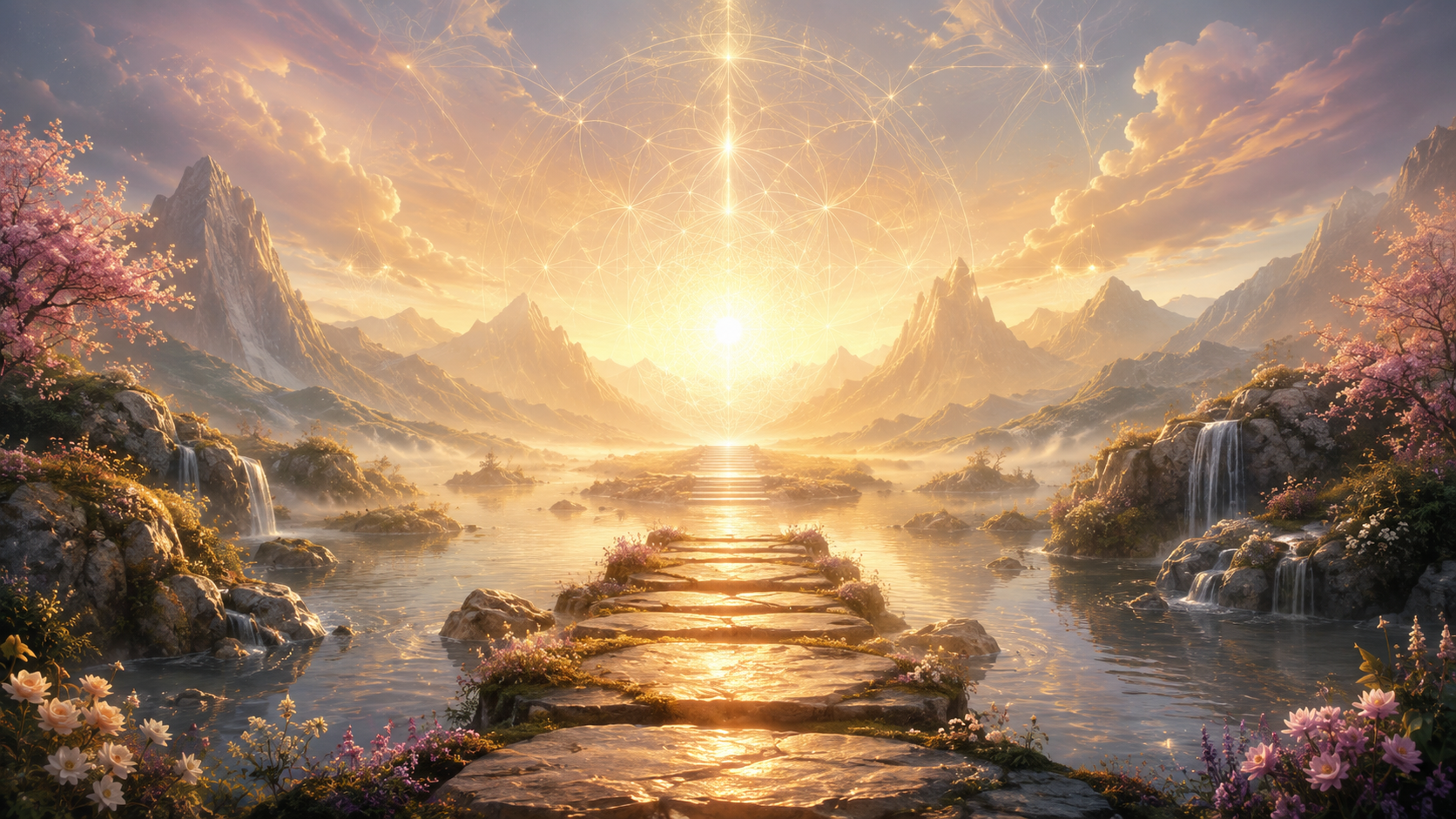A landscape that invites quiet reflection
